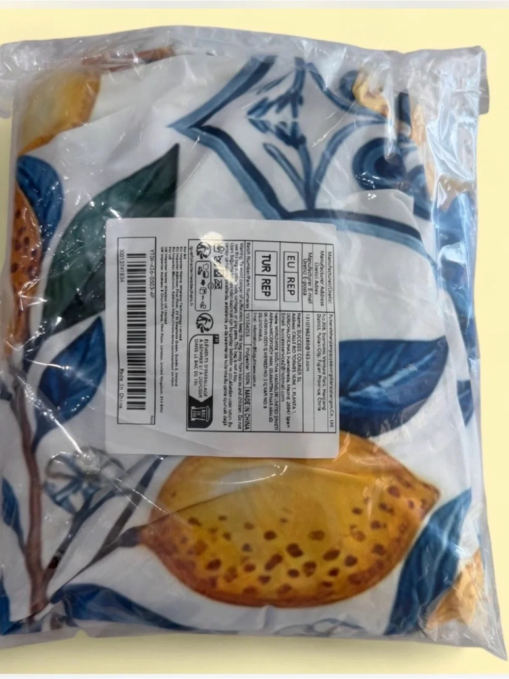 Lemon & Leaf Printed Dining Chair Slipcovers - Set of 4